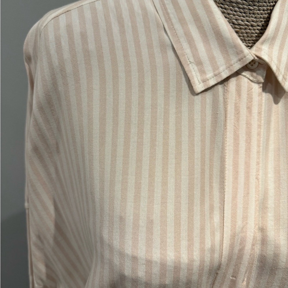 IRO Beige and White Striped Shirt - Picture 4 of 8